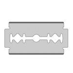 Hoja cortante tipo Gillette Serie LB-0420