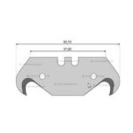 Cuchilla tipo gancho Serie LB-1251